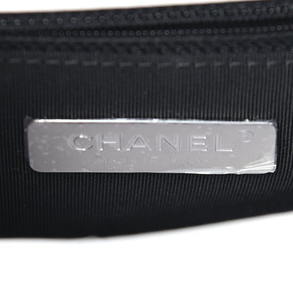 Chanel Glossy Calfskin Quilted Medium Chanel 19 Flap White Black 5 of 8
