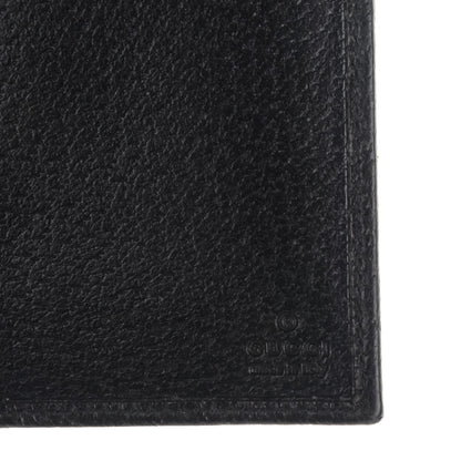 Gucci Monogram Metal Bar Chain Wallet Black 6 of 7