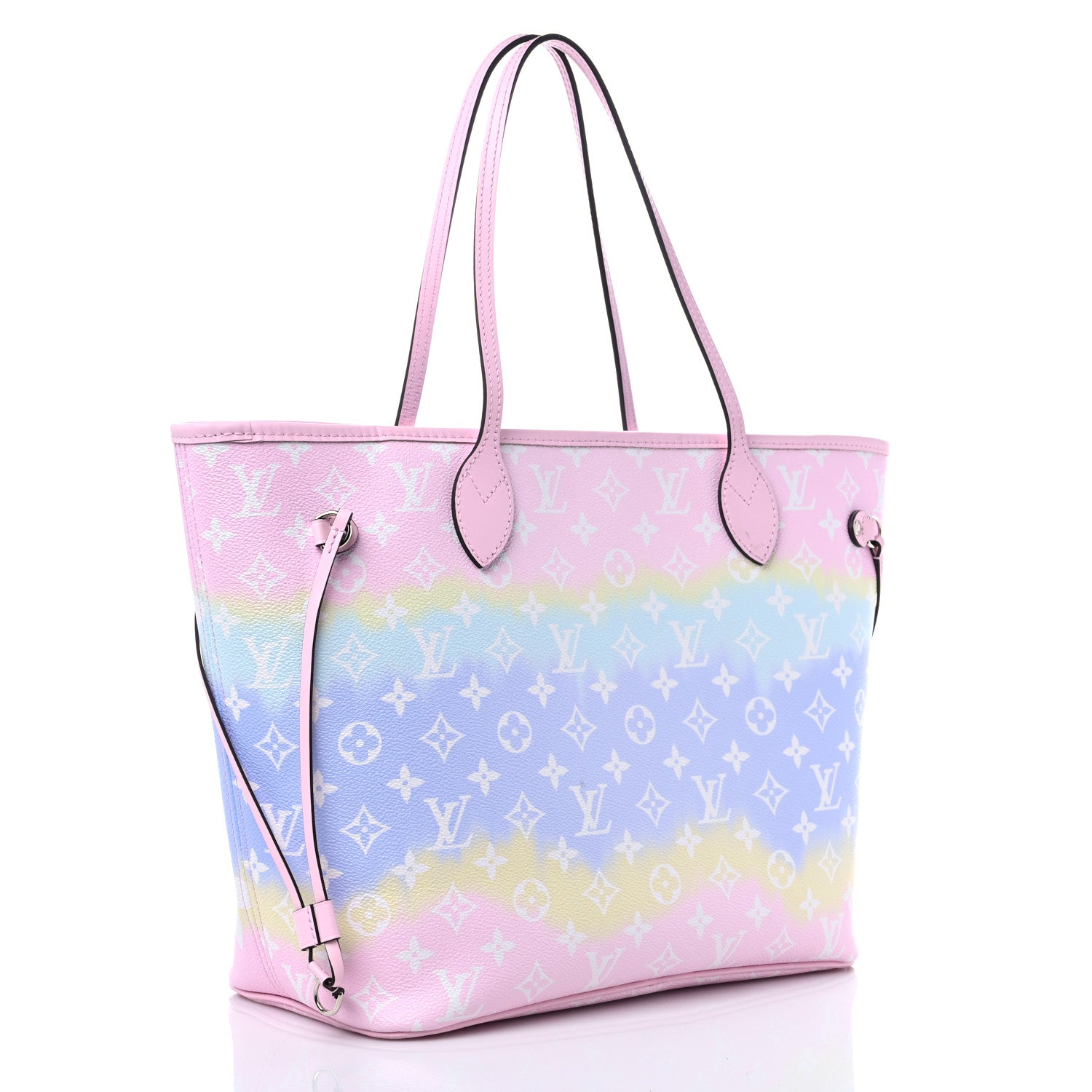 Louis Vuitton Monogram Escale Neverfull MM Pastel 3 of 11