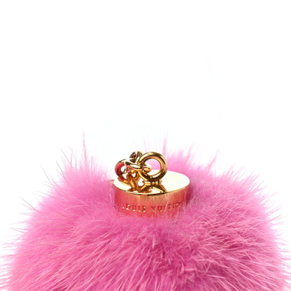 Louis Vuitton Mink Fluo Bubble Bag Charm Key Holder Pink 4 of 4