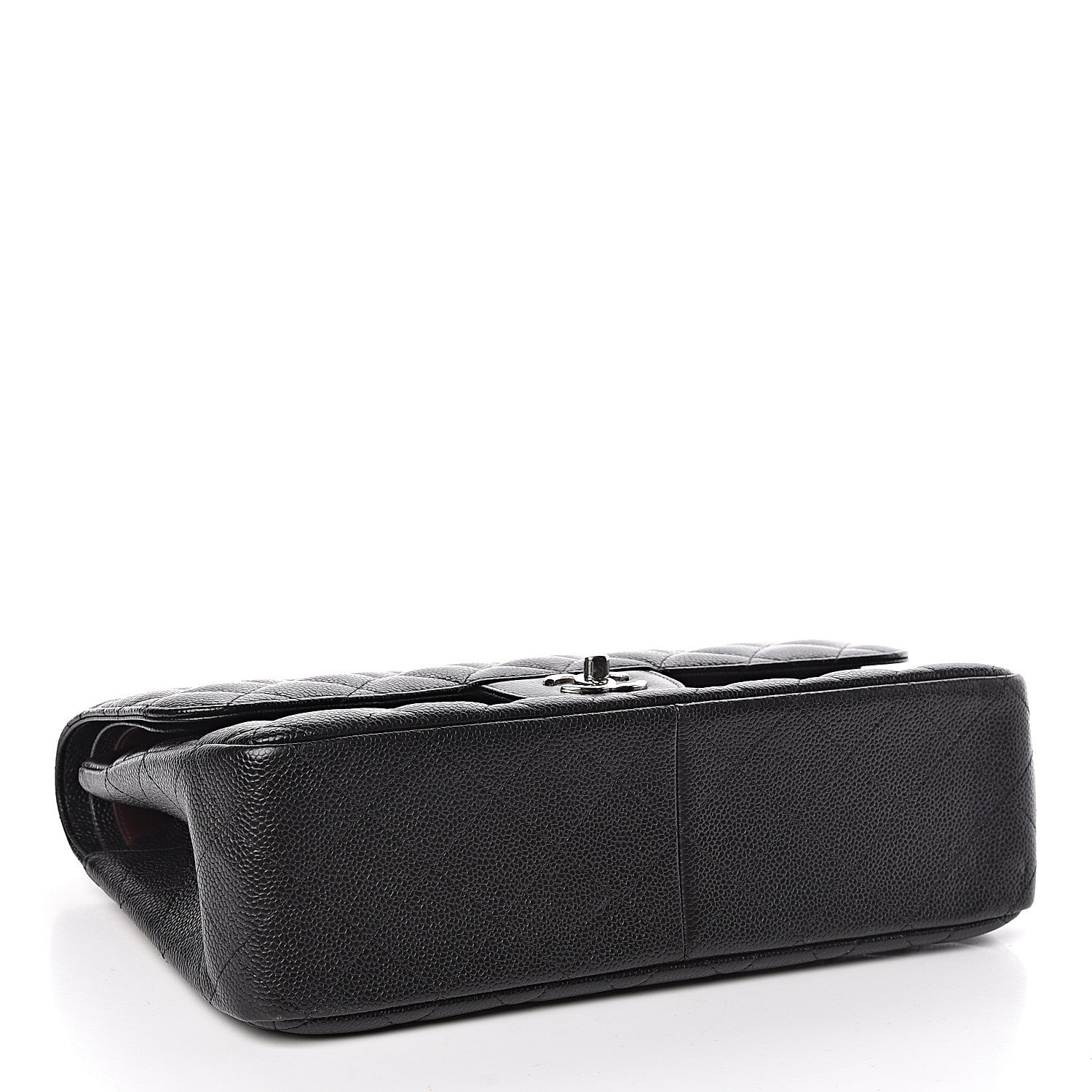 Chanel Caviar Quilted Jumbo Double Flap Black 4 of 11