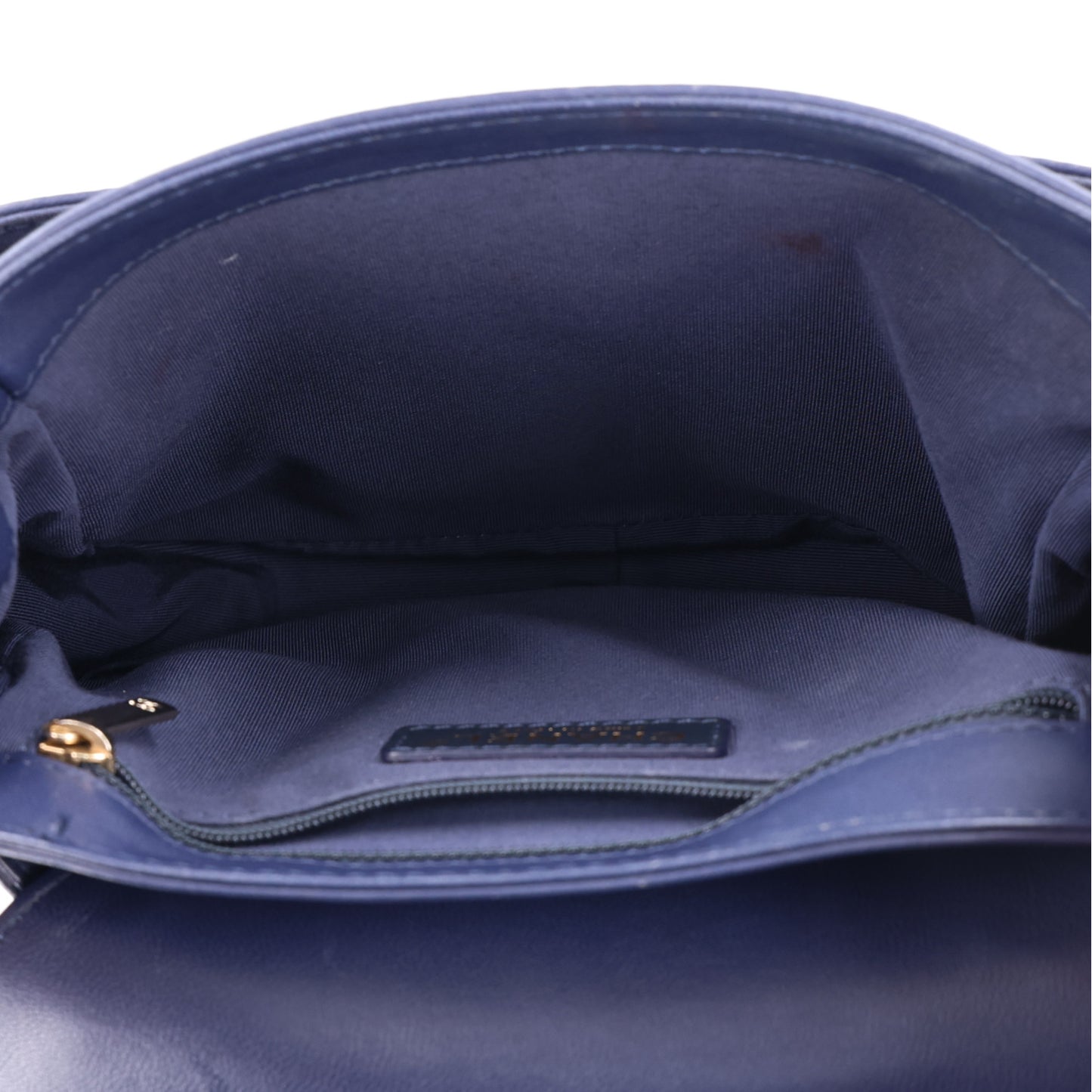 Lambskin Quilted Medium Lovely Day Flap Blue