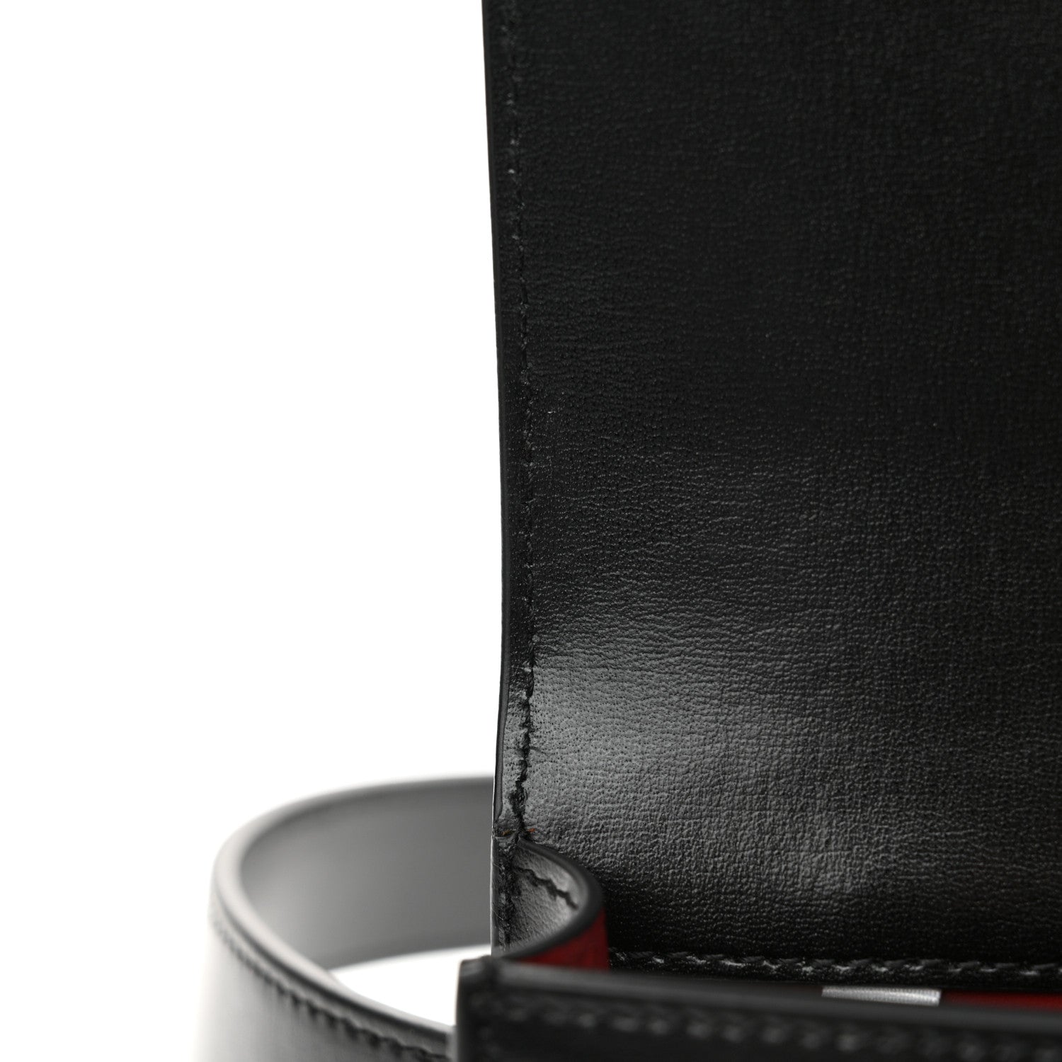 Off-White Calfskin Jitney Belt Bag Black 10 of 11