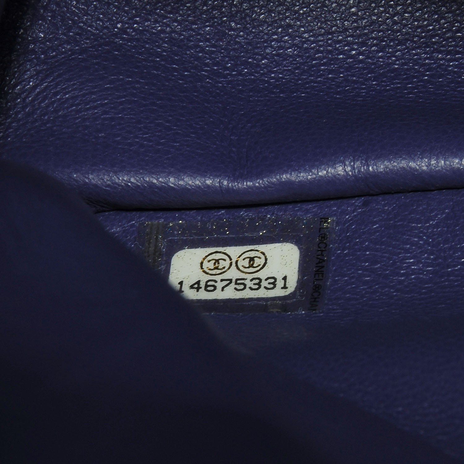 Chanel Lambskin 2.55 Reissue 227 Flap Purple 8 of 8