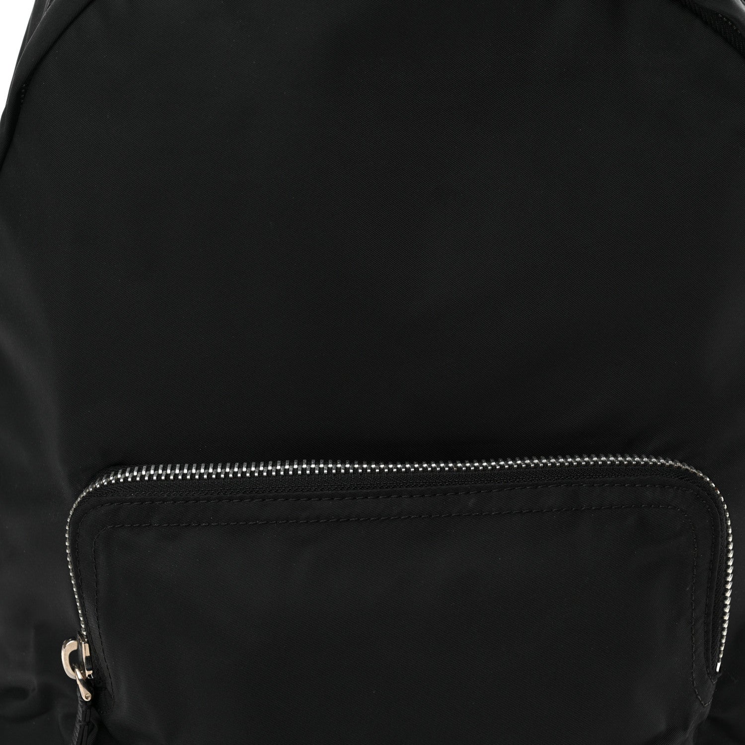 Burberry Nylon Medium Logo Backpack Black 7 of 11