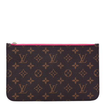 Louis Vuitton Monogram Neverfull MM GM Pochette Pivoine 1 of 5