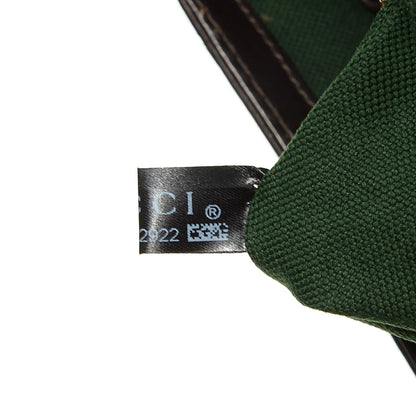 Gucci Saddle Soft Calfskin Sfumato Small New Bamboo Top Handle Bag Winter Leaf 21 of 29