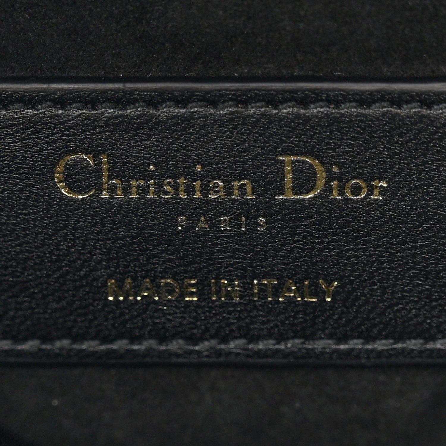 Christian Dior Lambskin Cannage Mini Lady Dior Black 6 of 12