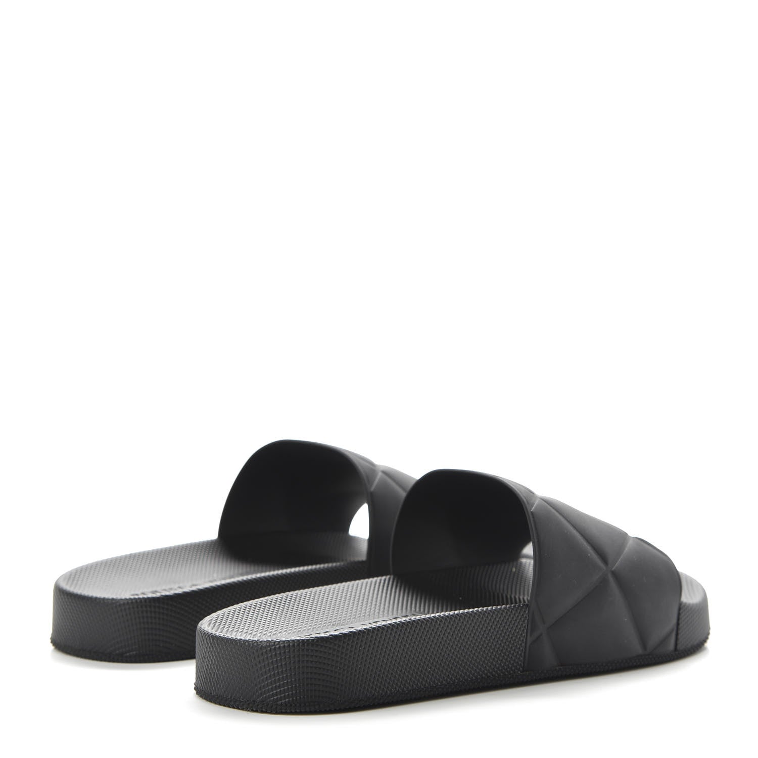 Bottega Veneta Rubber The Slider Sandals 39 Black 4 of 9