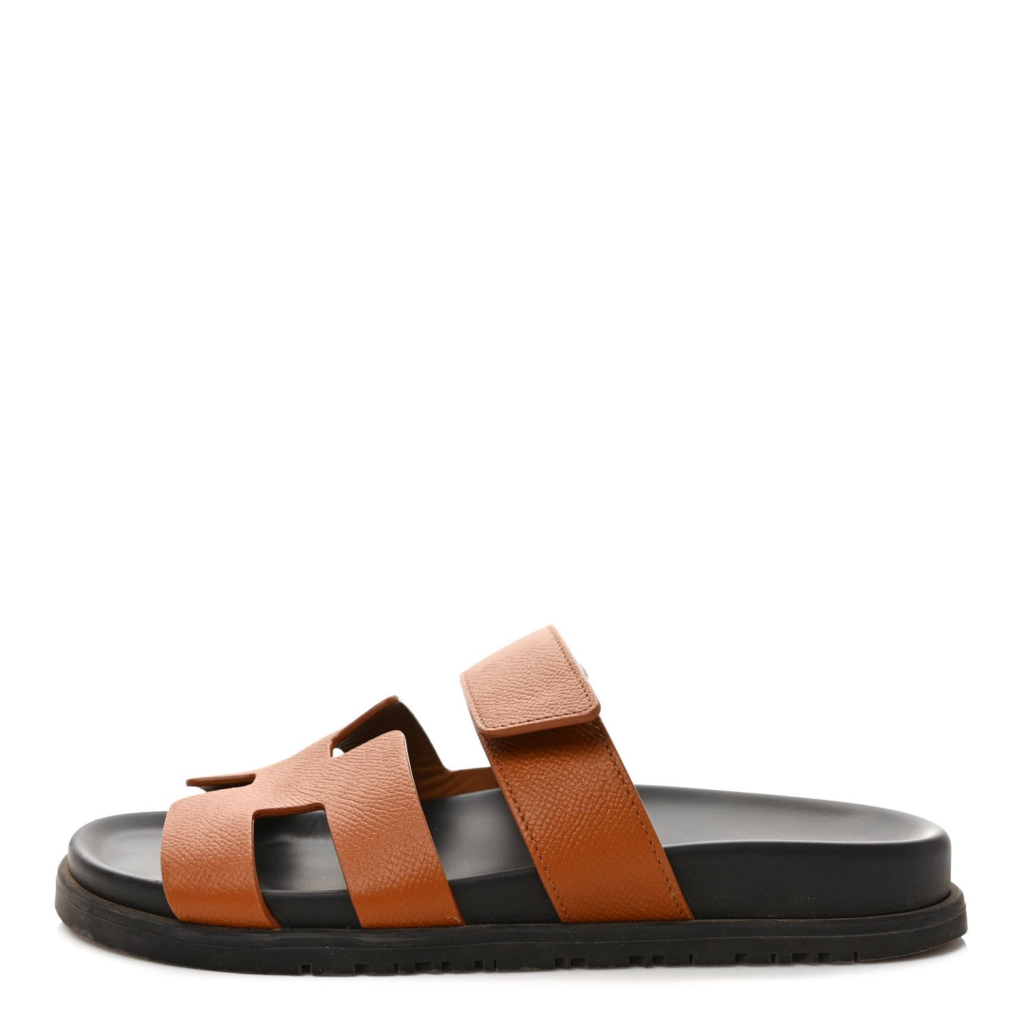 Hermes Epsom Womens Chypre Sandals 36 Natural 1 of 10