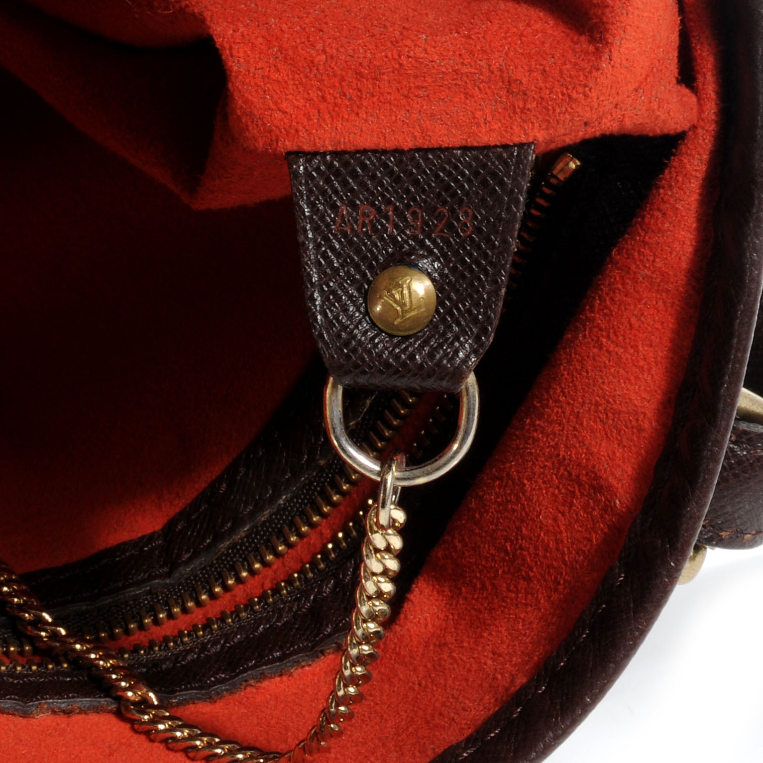 Louis Vuitton Damier Ebene Marais Bucket 23 7 of 7