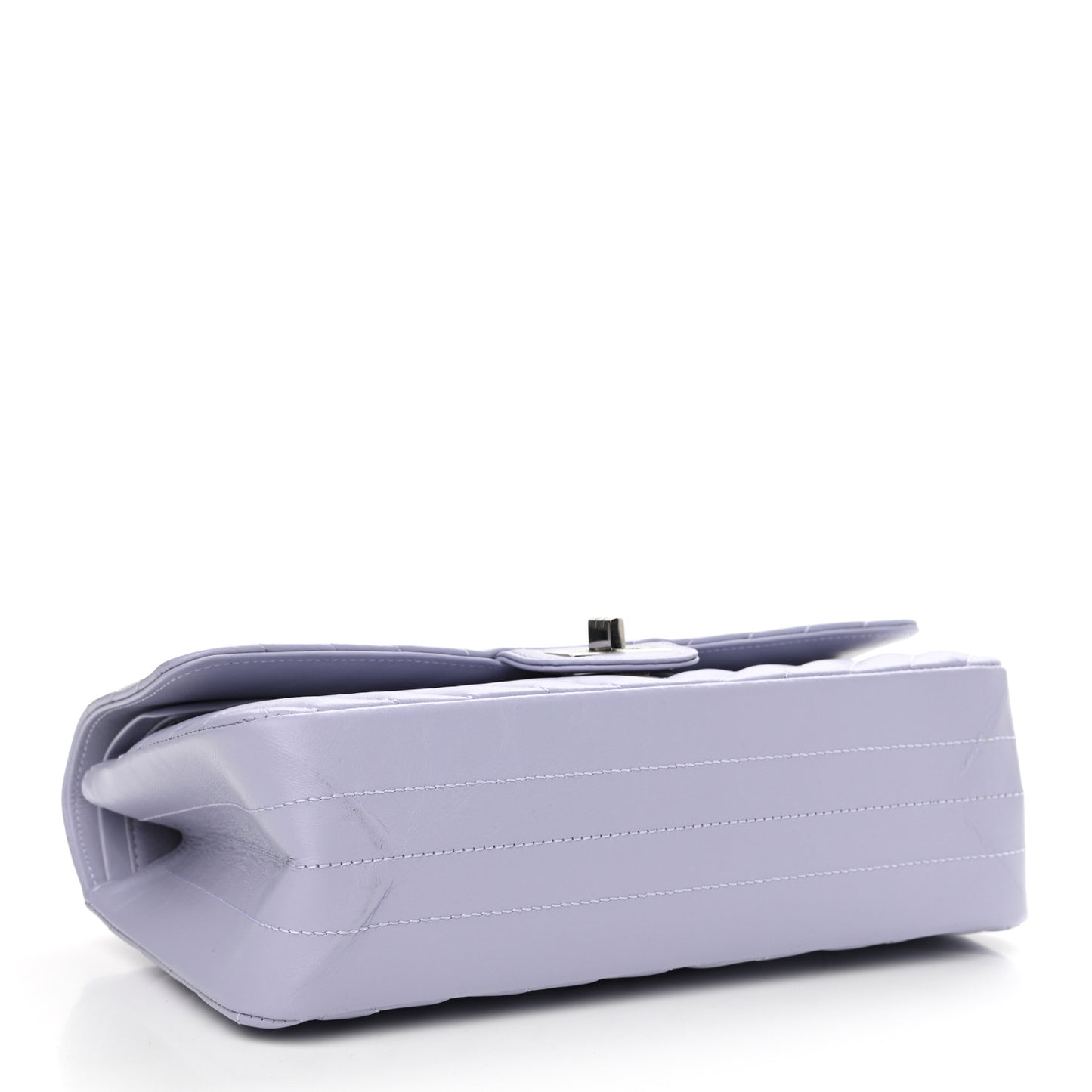 Aged Calfskin Chevron Quilted 2.55 Reissue 225 Flap Light Purple