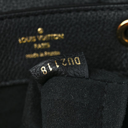 Louis Vuitton Calfskin Lockme Mini Backpack Black 7 of 10