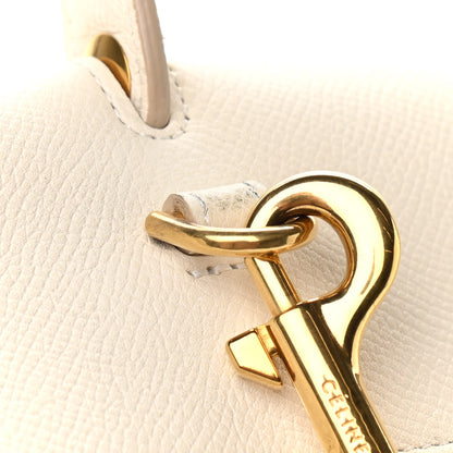 Celine Grained Calfskin Mini Belt Bag White 7 of 10