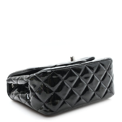 Chanel Patent Calfskin Quilted Mini Square Flap Black 4 of 11