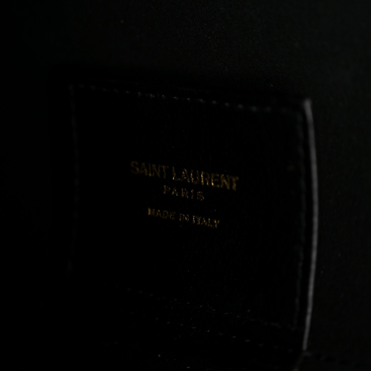 Saint Laurent Calfskin Toy Shopping Tote Black 6 of 12