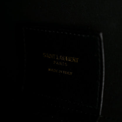 Saint Laurent Calfskin Toy Shopping Tote Black 6 of 12