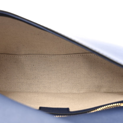 Gucci Roxy Calfskin Medium Blondie Top Handle Bag Blue Agata 5 of 10