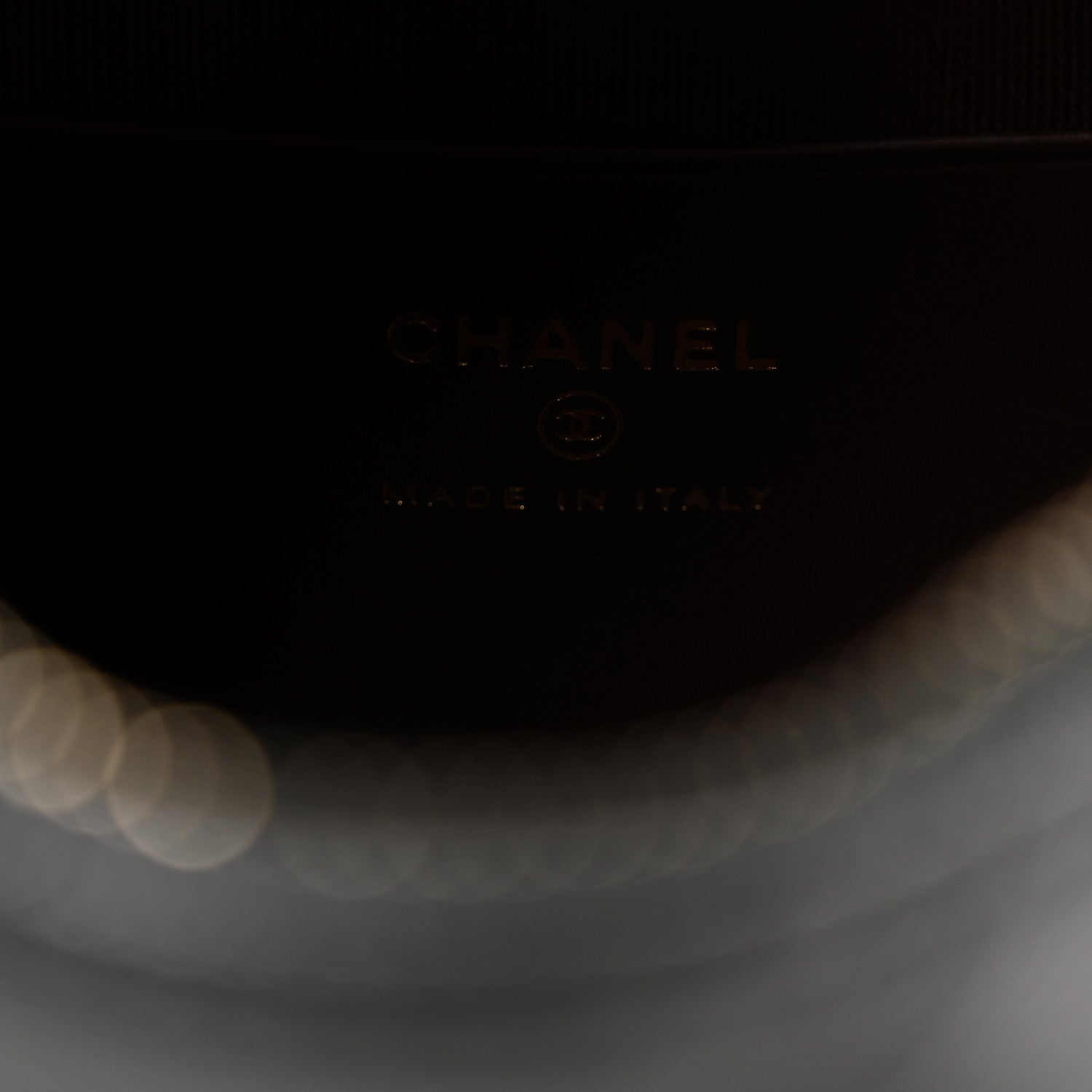 Chanel Caviar Quilted Hobo Clutch With Chain  Black 6 of 10