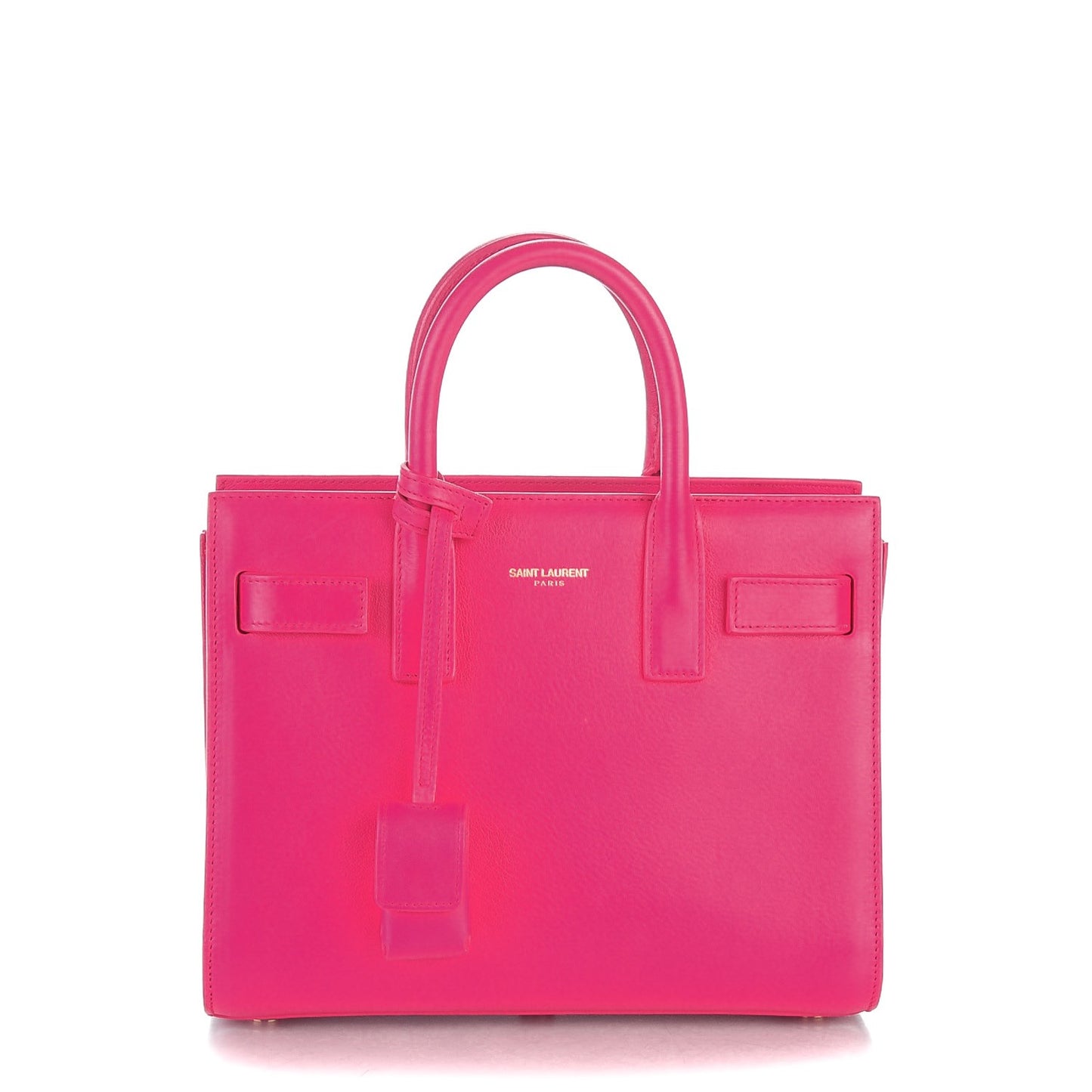 Calfskin Nano Sac De Jour Lipstick Fuchsia