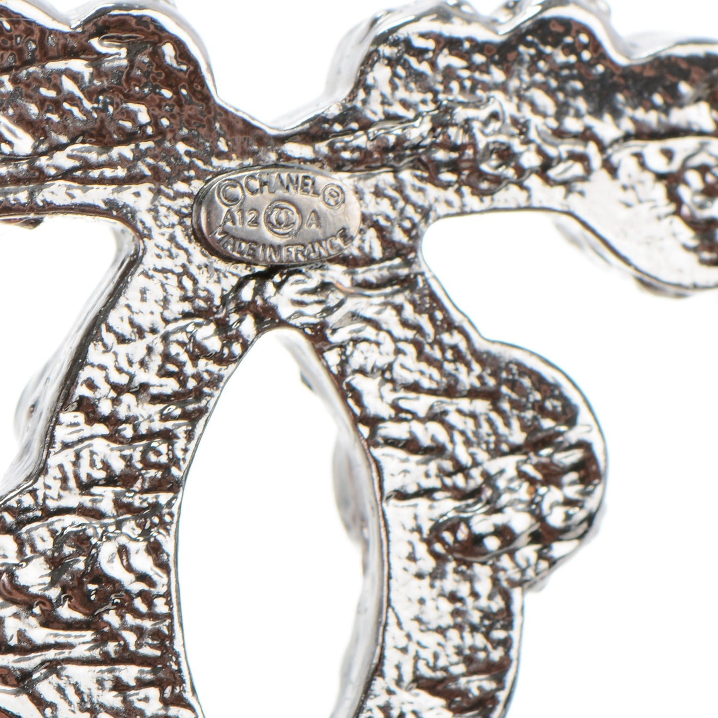 Ruthenium Crystal CC Brooch