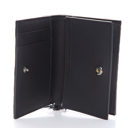Christian Dior Ultra Matte Calfskin Small Lady Dior Flap Card Holder Black 5 of 7