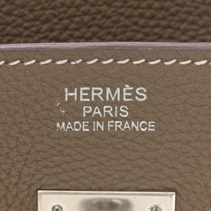Hermes Togo Birkin 35 Etoupe 6 of 12