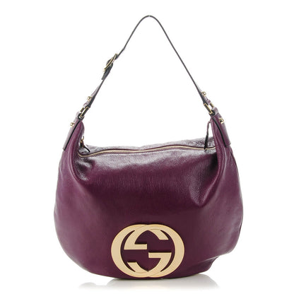 Gucci Calfskin Small Blondie Hobo Purple 1 of 7