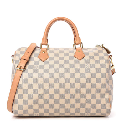 Louis Vuitton Damier Azur Speedy Bandouliere 30 1 of 11