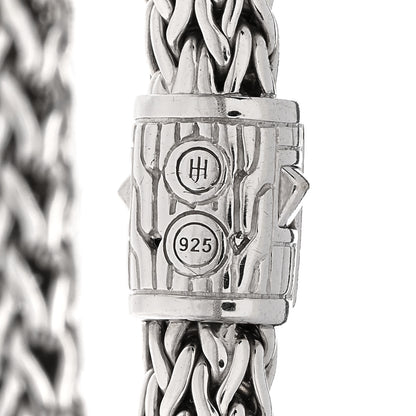 John Hardy Sterling Silver Diamond 7.5mm Classic Chain Bracelet 3 of 3