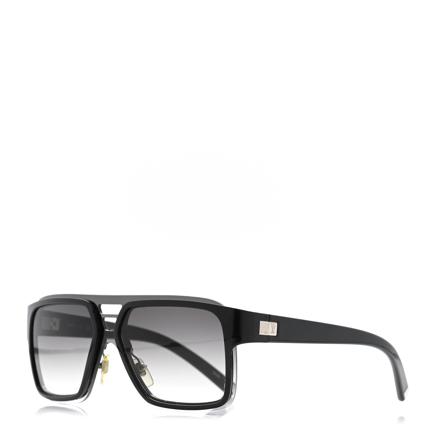 Louis Vuitton Acetate Enigme GM Sunglasses Z0361U Black 1 of 8