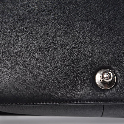 Chanel Calfskin Quilted Medium Boy Flap Black 13 of 18