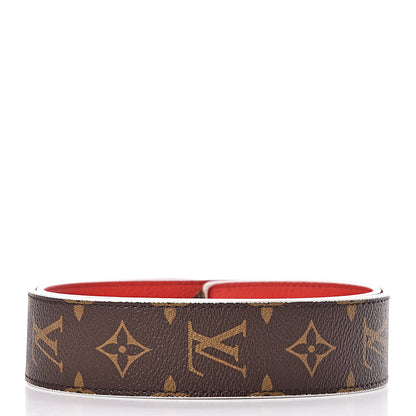 Louis Vuitton Monogram Bandouliere Shoulder Strap Red 2 of 4