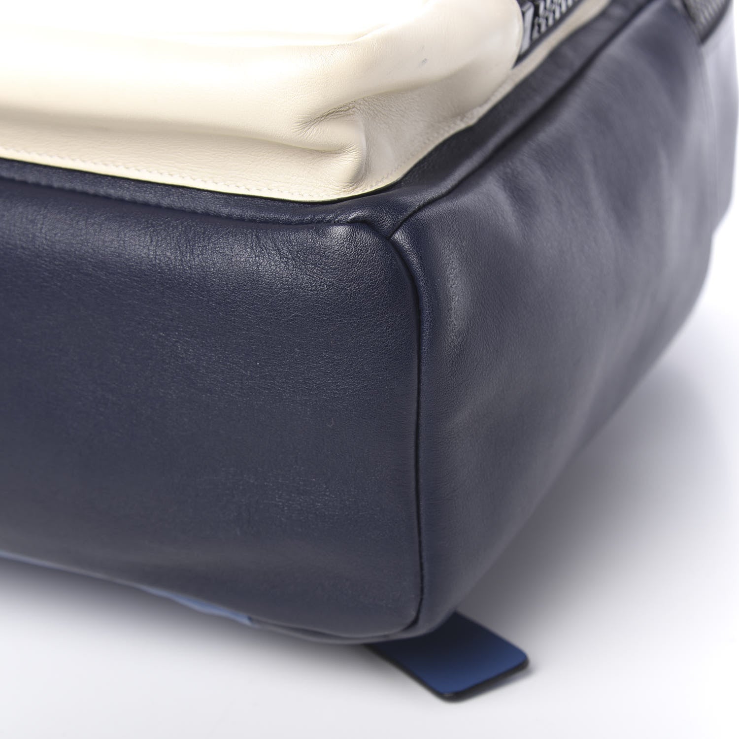 Valentino Garavani Calfskin Colorblock Backpack Ruby Marine Ivory 10 of 12