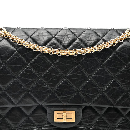 Chanel Aged Calfskin Quilted 2.55 Reissue 226 Flap Black 8 of 11