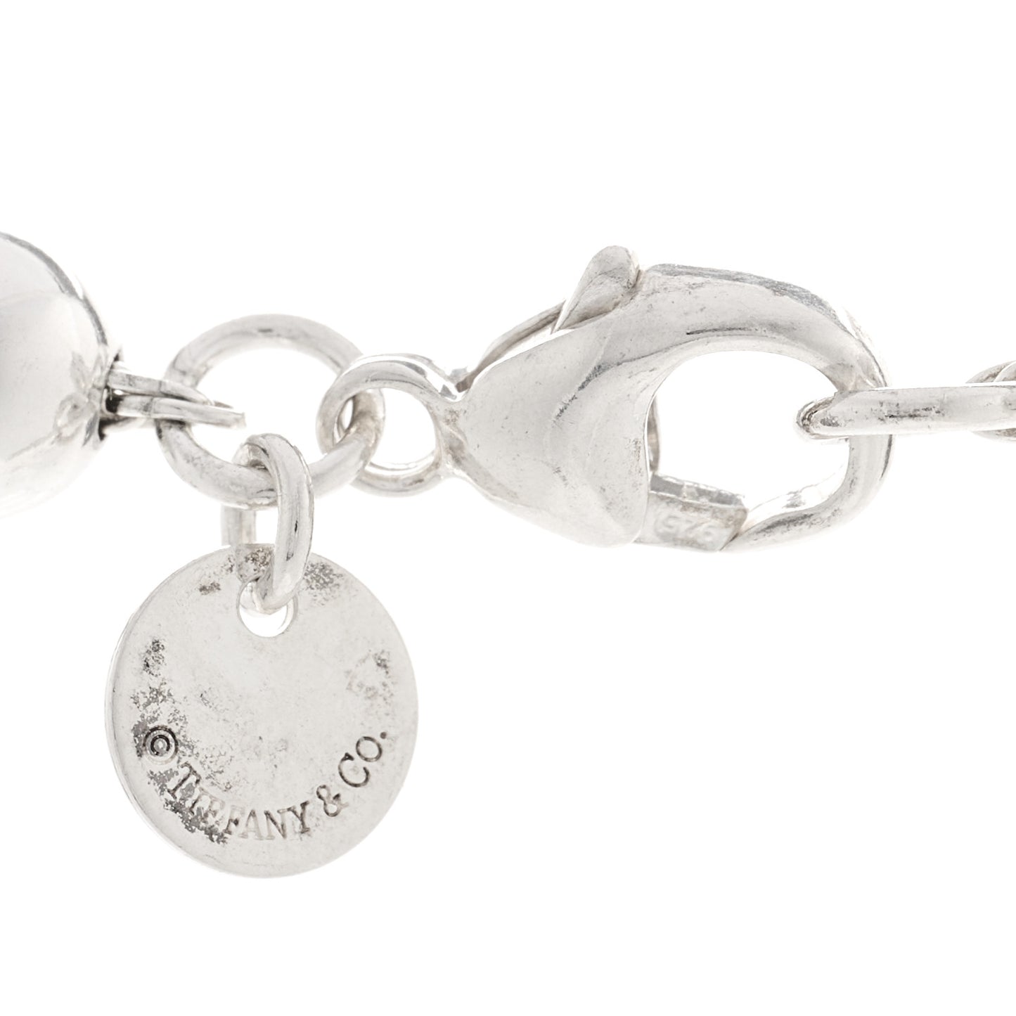 Sterling Silver HardWear Graduated Ball Necklace
