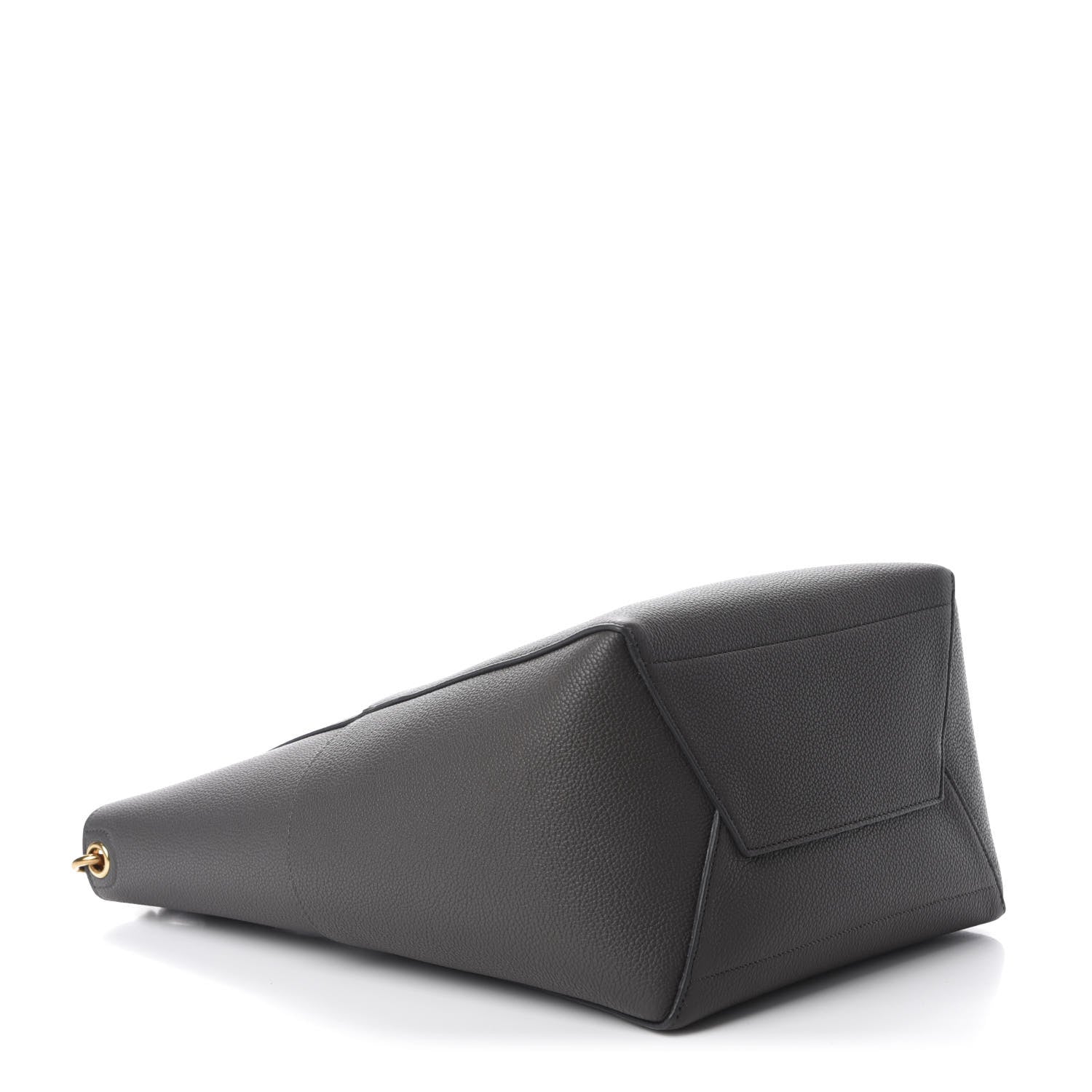Celine Soft Grained Calfskin Sangle Bucket Bag Grey 4 of 10