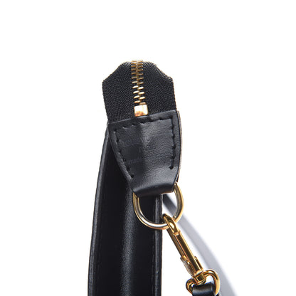 Louis Vuitton Epi Pochette Accessories 24 Black 7 of 9