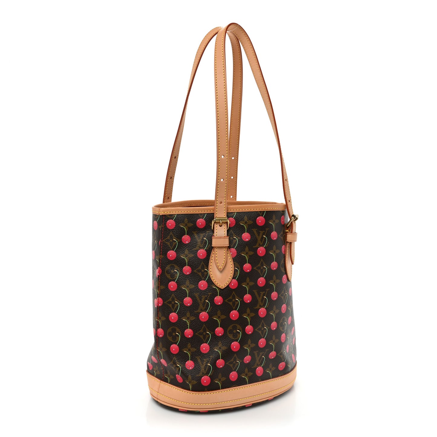 Monogram Cerises Bucket Bag
