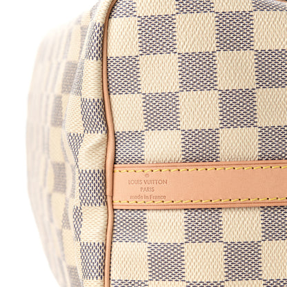 Louis Vuitton Damier Azur Speedy Bandouliere 30 8 of 10