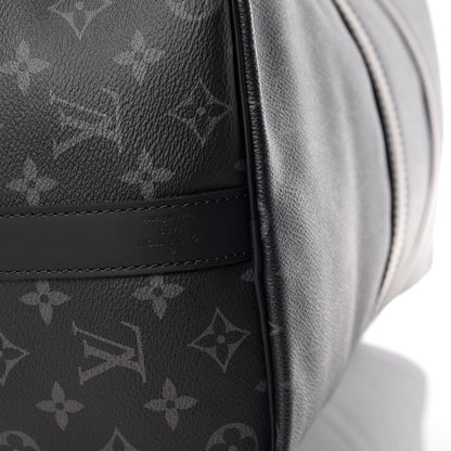 Louis Vuitton Monogram Eclipse Keepall Bandouliere 45 9 of 9