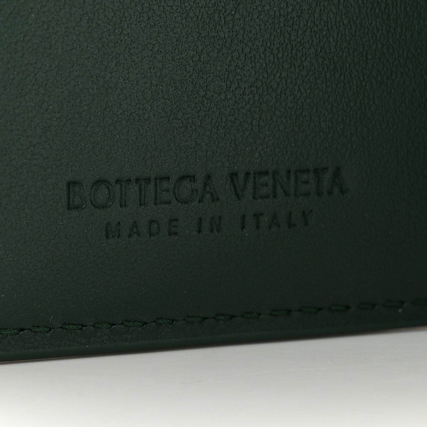 Nappa Maxi Intrecciato Bifold Zip Wallet Raintree