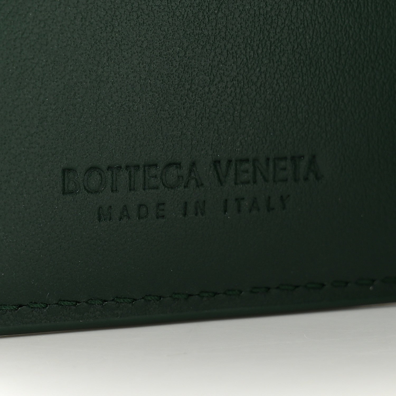 Bottega Veneta Nappa Maxi Intrecciato Bifold Zip Wallet Raintree 6 of 9