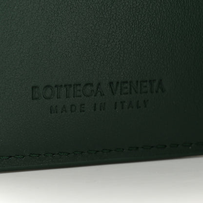 Bottega Veneta Nappa Maxi Intrecciato Bifold Zip Wallet Raintree 6 of 9