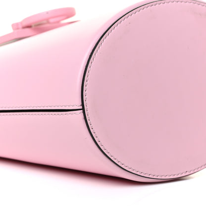Salvatore Ferragamo Calfskin Small Trifolio Bucket Shoulder Bag Cheerleader Pink 9 of 16