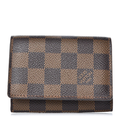 Louis Vuitton Damier Ebene Business Card Holder 1 of 6