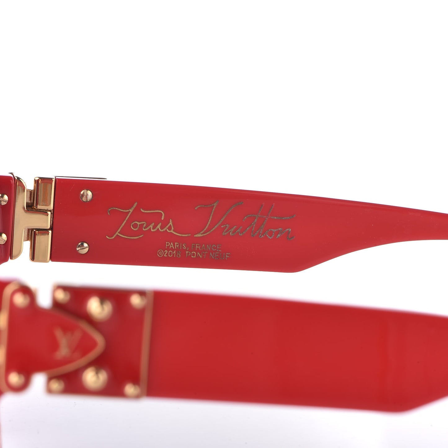 Acetate 1.1 Millionaires Z1169W Sunglasses Red