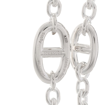 Hermes Sterling Silver Farandole Necklace 120 5 of 6
