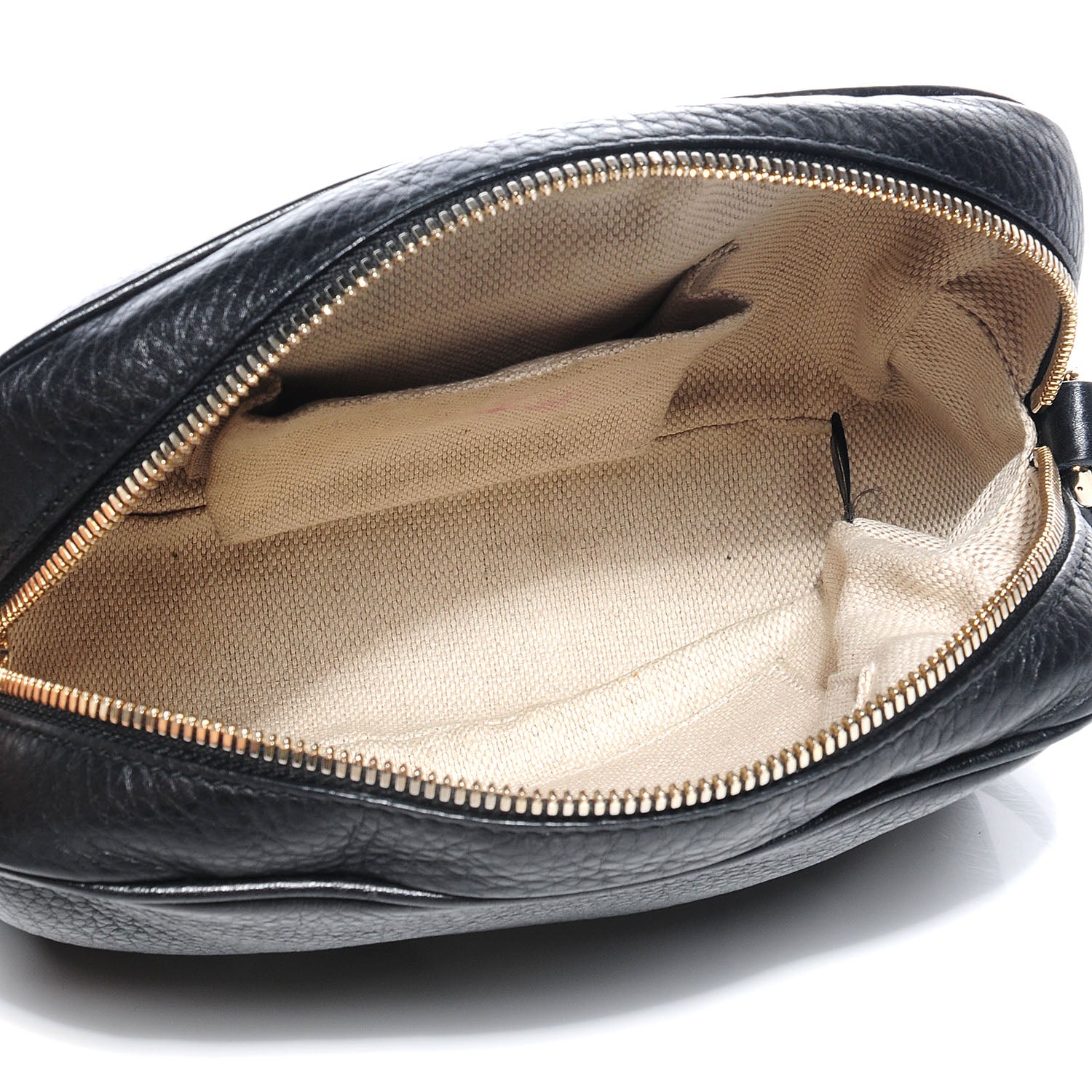 Gucci Pebbled Calfskin Small Soho Disco Bag Black 9 of 9