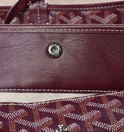 Goyard Goyardine Saint Louis PM Bordeaux 7 of 10